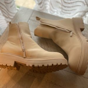 Cute tan boots